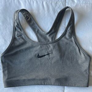 Nike Women's Charcoal Sports Bra